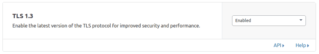 tls 1.3 in cloudflare
